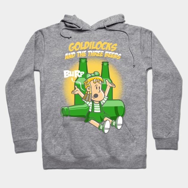 Goldilocks and beers Hoodie by Patrol